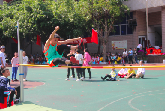 重庆市长寿区实验一小学校开展春季运动会