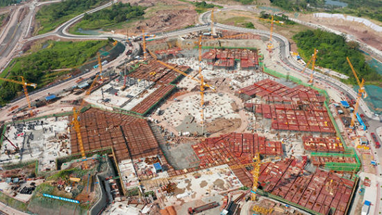 重庆两江协同创新区45个在建项目不停工、加速建设