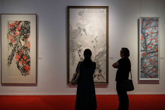 重庆举行“绘光辉历程 颂百年辉煌”美术书法作品展