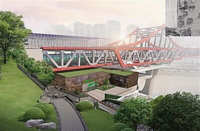 重庆轨道交通将再添一座独特站点 车站与大桥“有机共生”