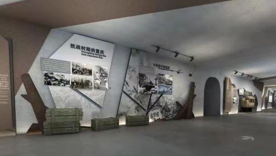 图为十八梯大隧道遗址纪念馆效果图。重庆十八梯传统风貌区供图