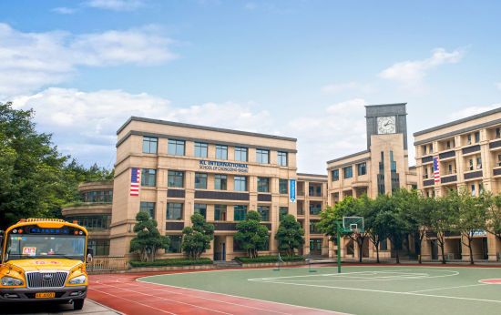 图为重庆市诺林巴蜀外籍人员子女学校校园内景。受访者供图